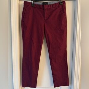Banana Republic Avery Burgundy Pants size 4